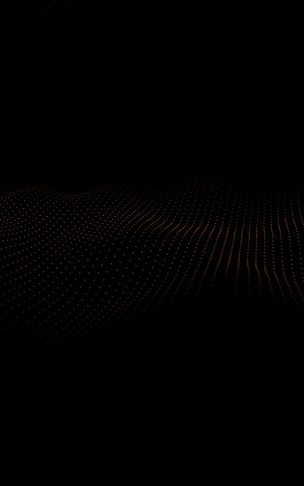 Graphic Waves on Black Background